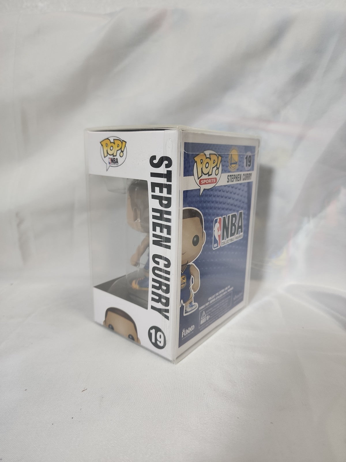 Funko Pop! Sports NBA Stephen Curry Blue Jersey Vinyl Figure #19,JJ02101