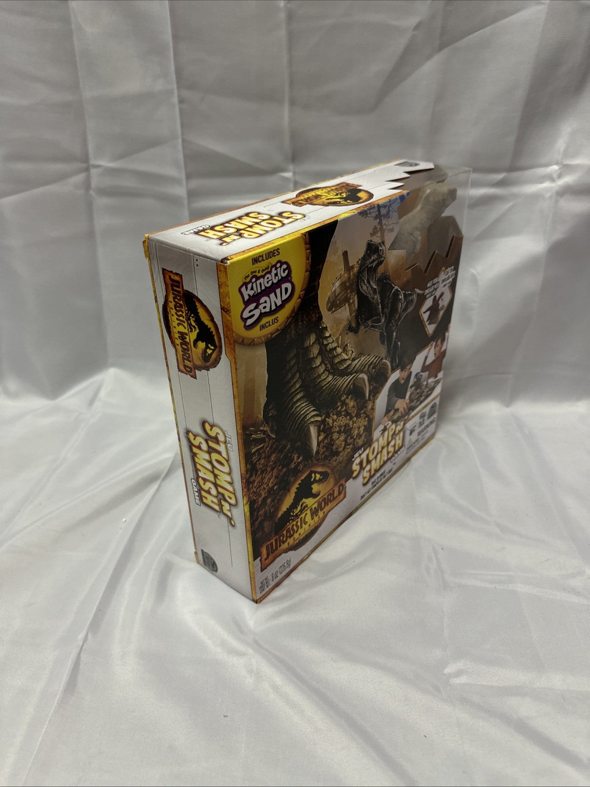 Jurassic World Dominion Kinetic Sand Stomp N Smash Game New Sealed PW0130WH2
