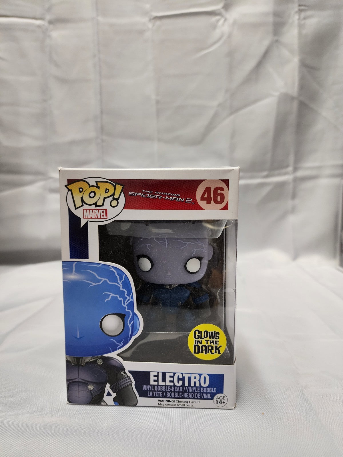 FunkoPop!Vinyl: Marvel - Electro (Glows in the Dark) #46 JJ0220JW0