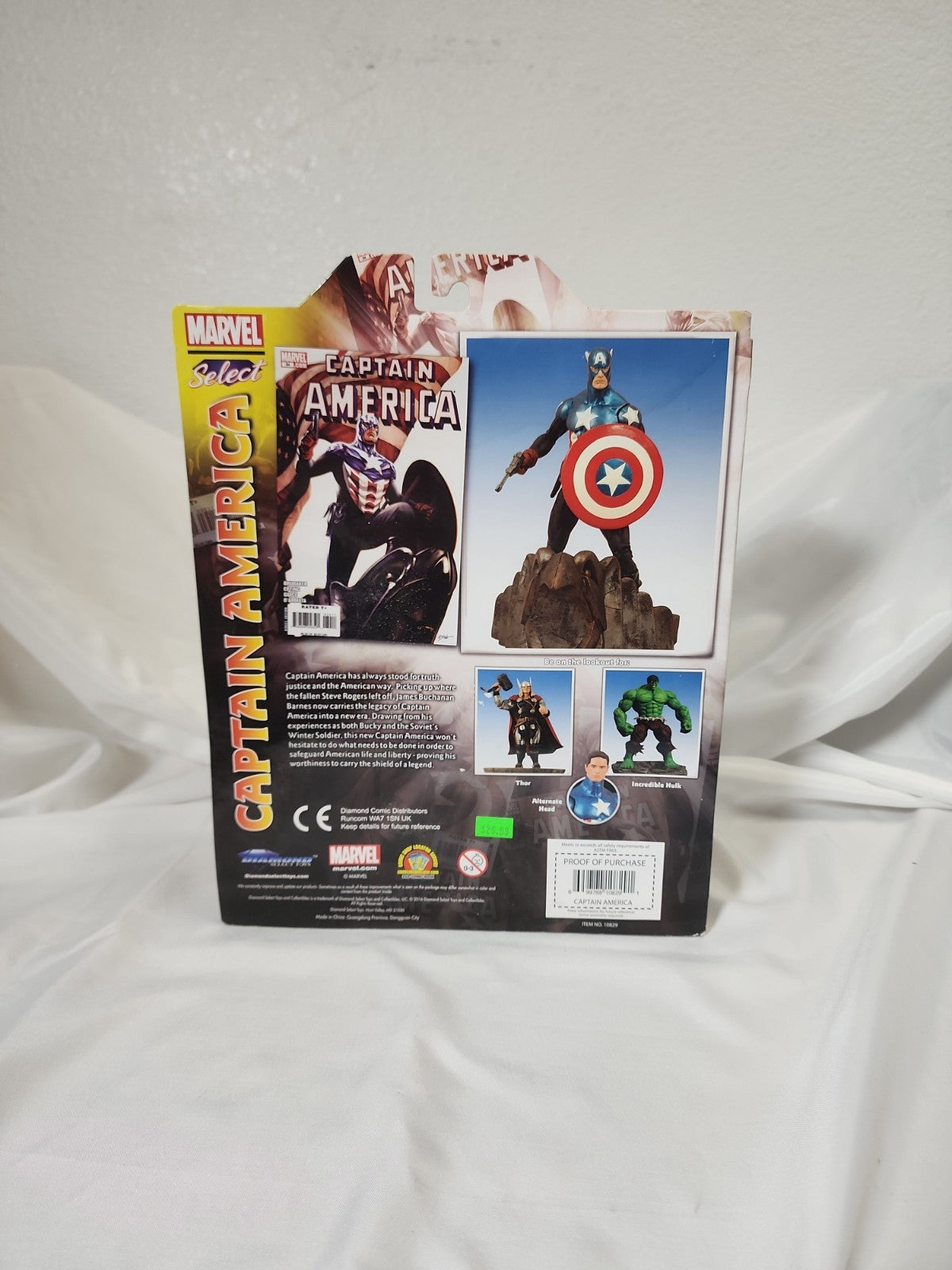 Capitan Capitan America Masked Marvel Select Figure DIAMOND TOYS JJ-B-252