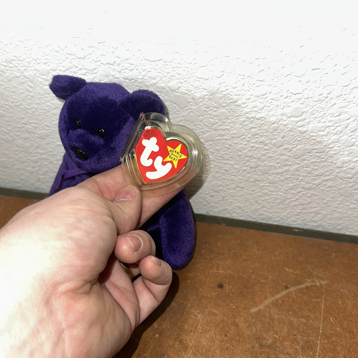 Ty Beanie Buddy Halo Angel Bear & Princess Diana Plush Toy - JJ-1-37