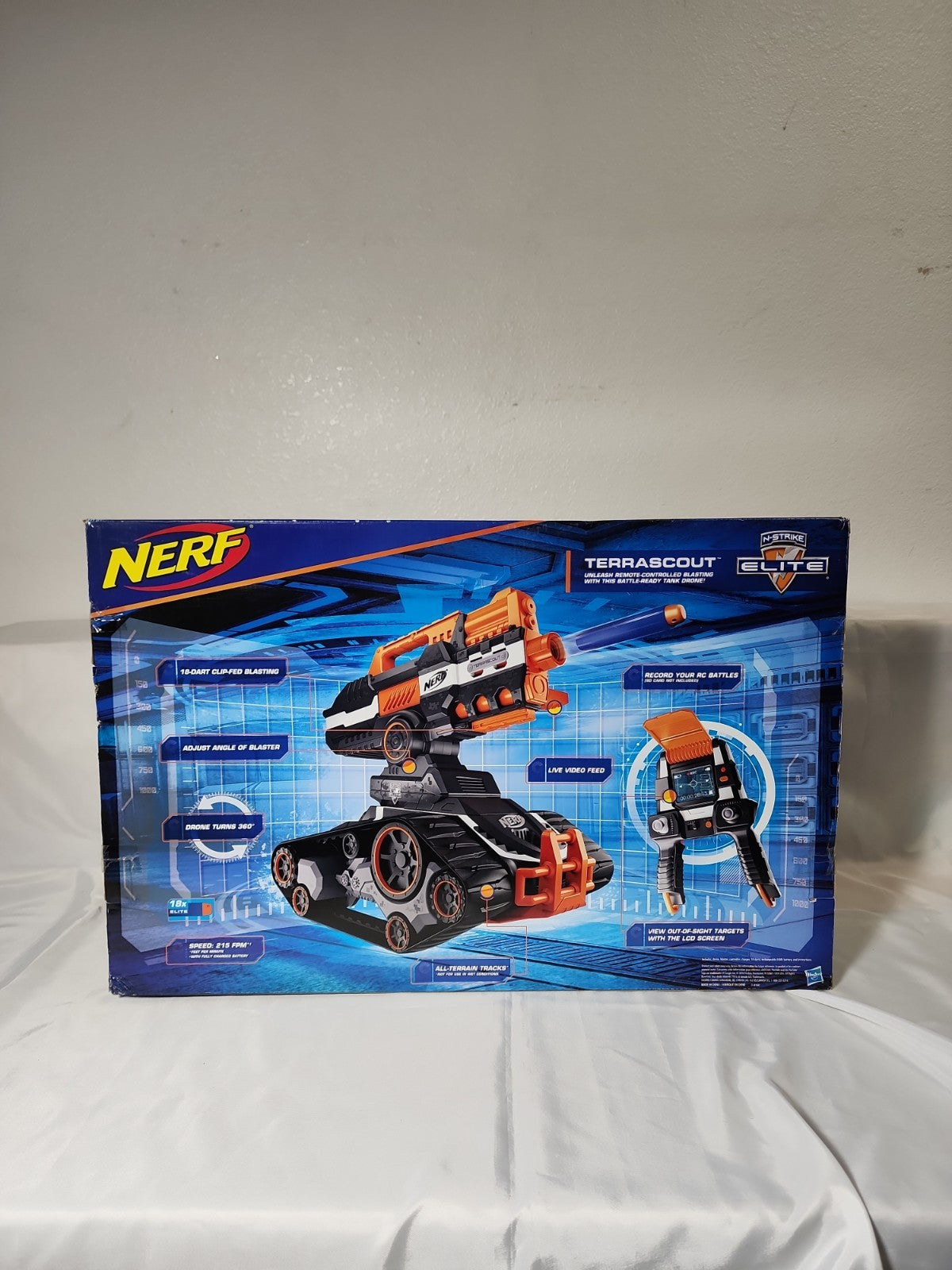 Nerf N-Strike Elite Terrascout RC Drone New Sealed In Box!, JJ-B-245