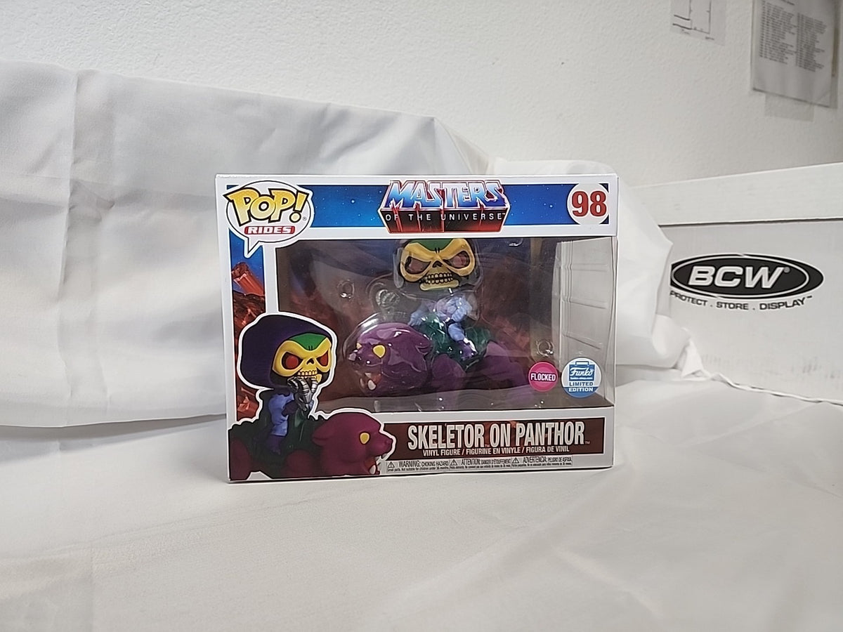Funko POP! Skeletor on Panthor Flocked #98 , JJ-B-040