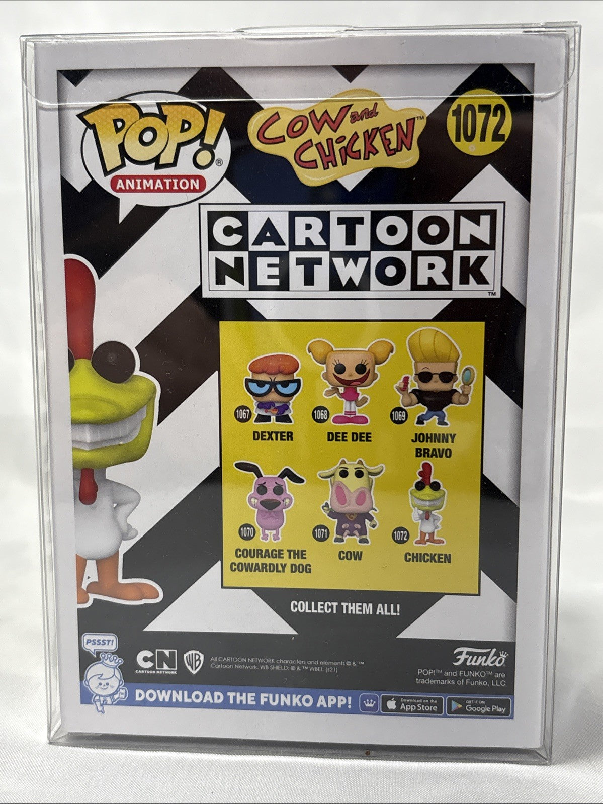 Funko Pop #1072 Chicken Of Chicken And Cow In Hand Cartoon Network JJ0240JW2
