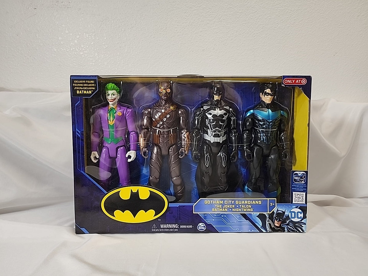 DC Batman Gotham City Guardians 12" Action Figures 4 Joker Nightwing JJ-B-040