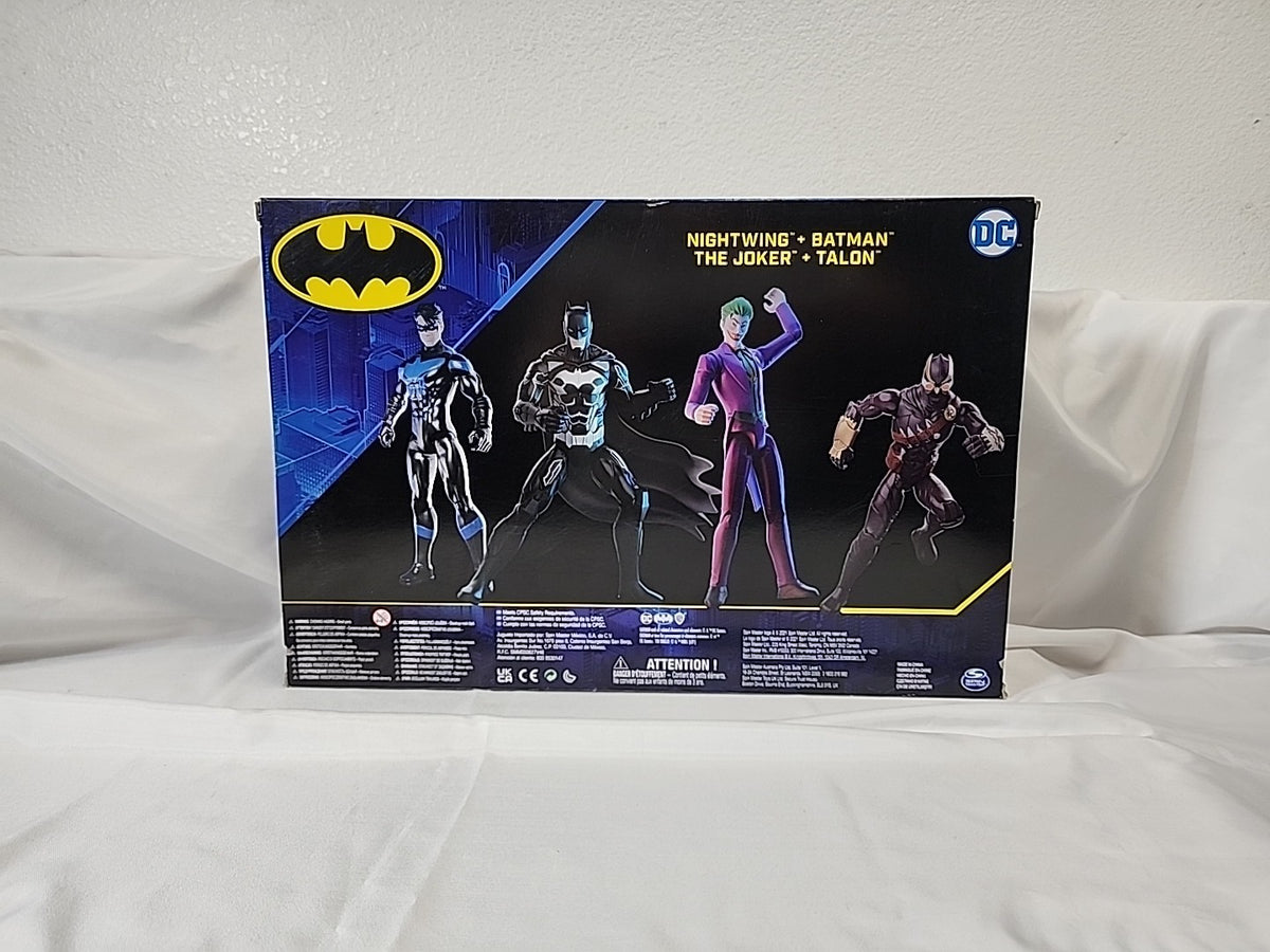 DC Batman Gotham City Guardians 12" Action Figures 4 Joker Nightwing JJ-B-044