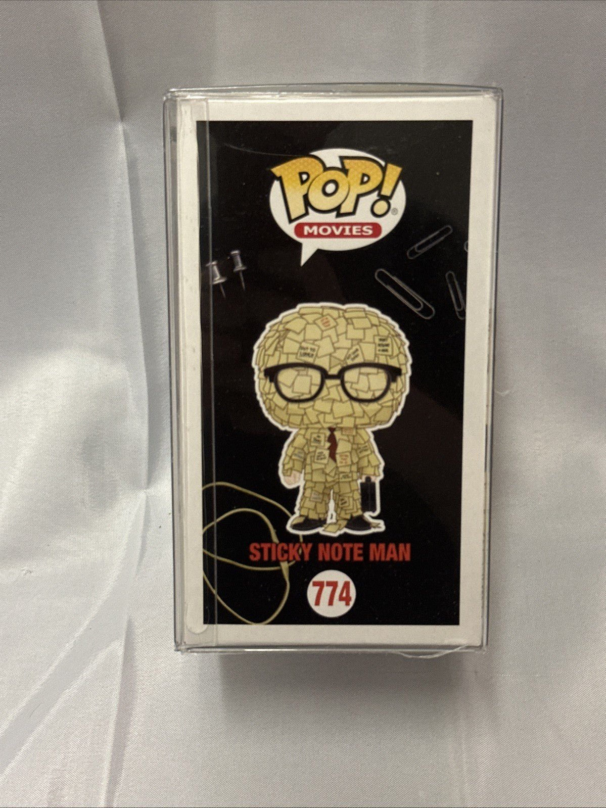 Funko Pop! Movies Office Space Sticky Note Man 774 Figure + Protector PW0130WH4