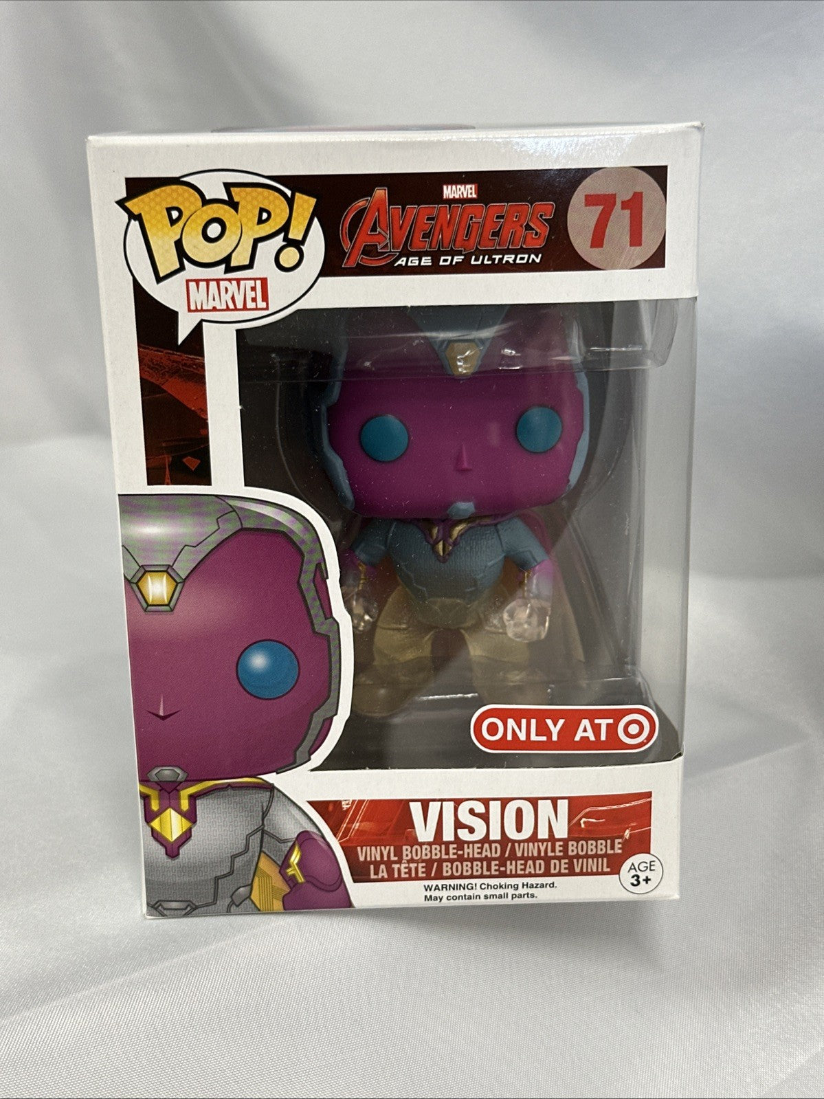 Funko POP! Marvel Avengers Age of Ultron Vision #71 [Phasing] Exclusive JJ0230WH0