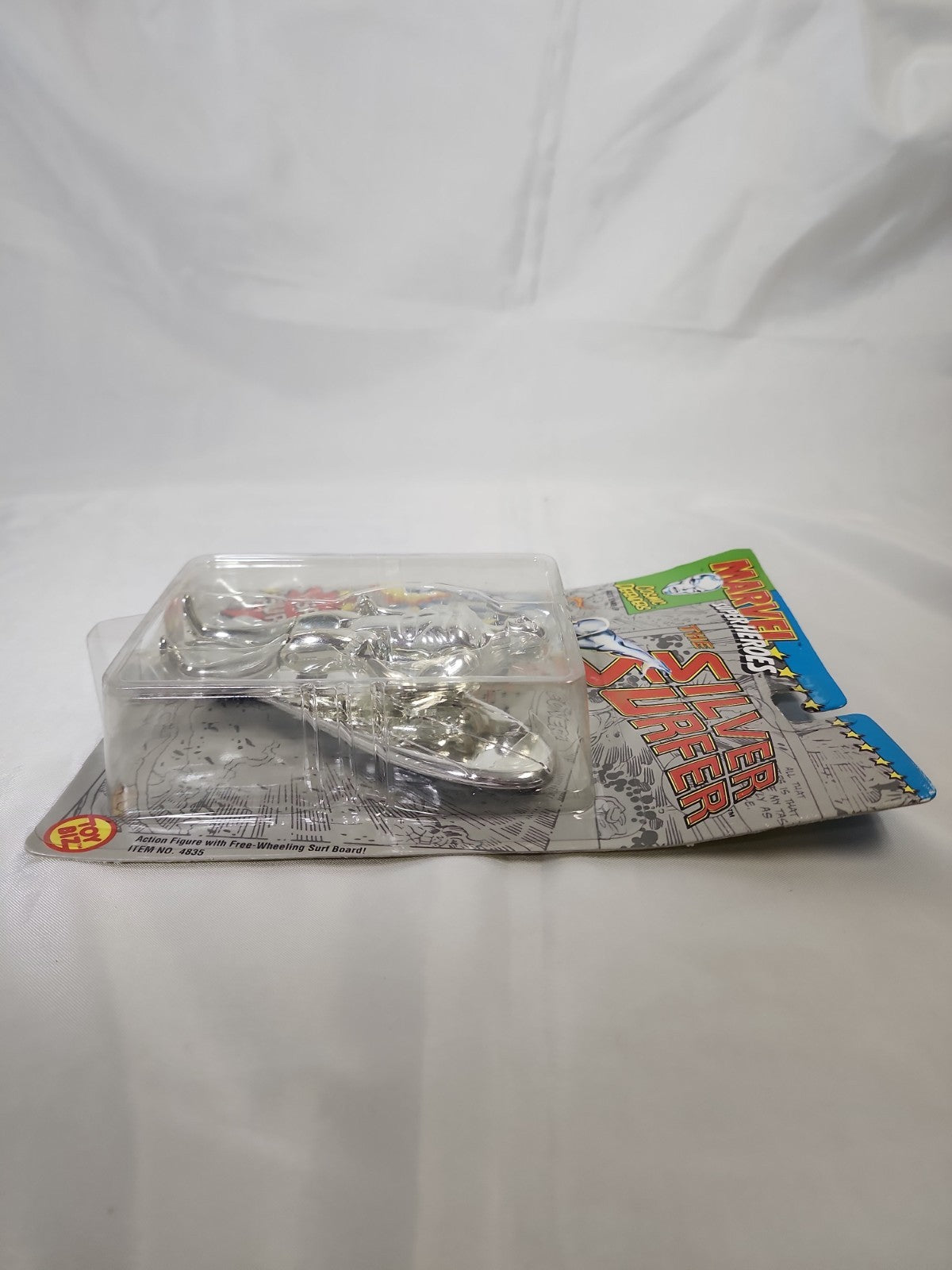 MARVEL SUPER HEROES SILVER SURFER ACTION FIGURE SPEED SURFING TOY 1992,JJ-B-033