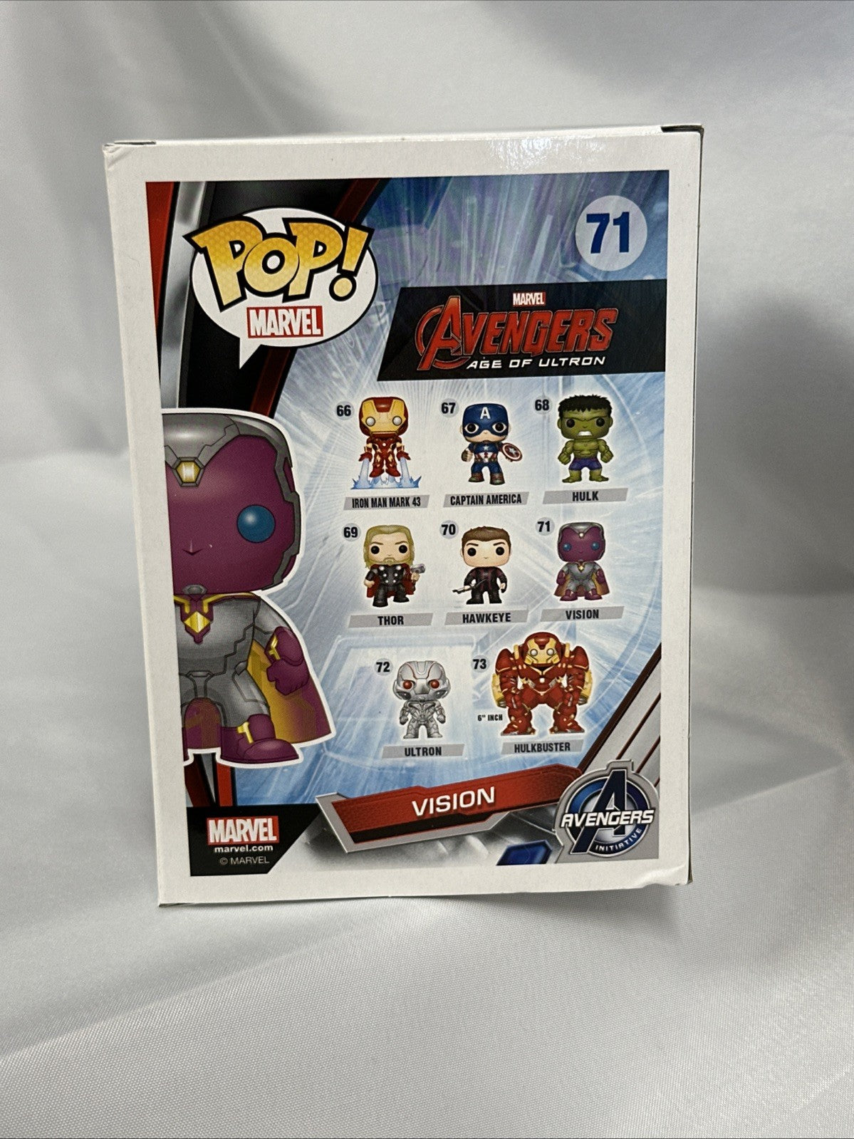 Funko POP! Marvel Avengers Age of Ultron Vision #71 [Phasing] Exclusive JJ0230WH2