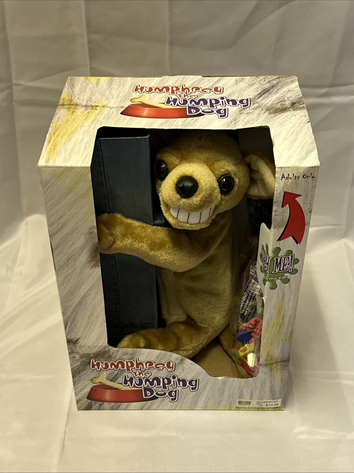 Humphrey The Humping Dog Chihuahua #30018 Novelty Animated Toy Gemm PW0130WH1