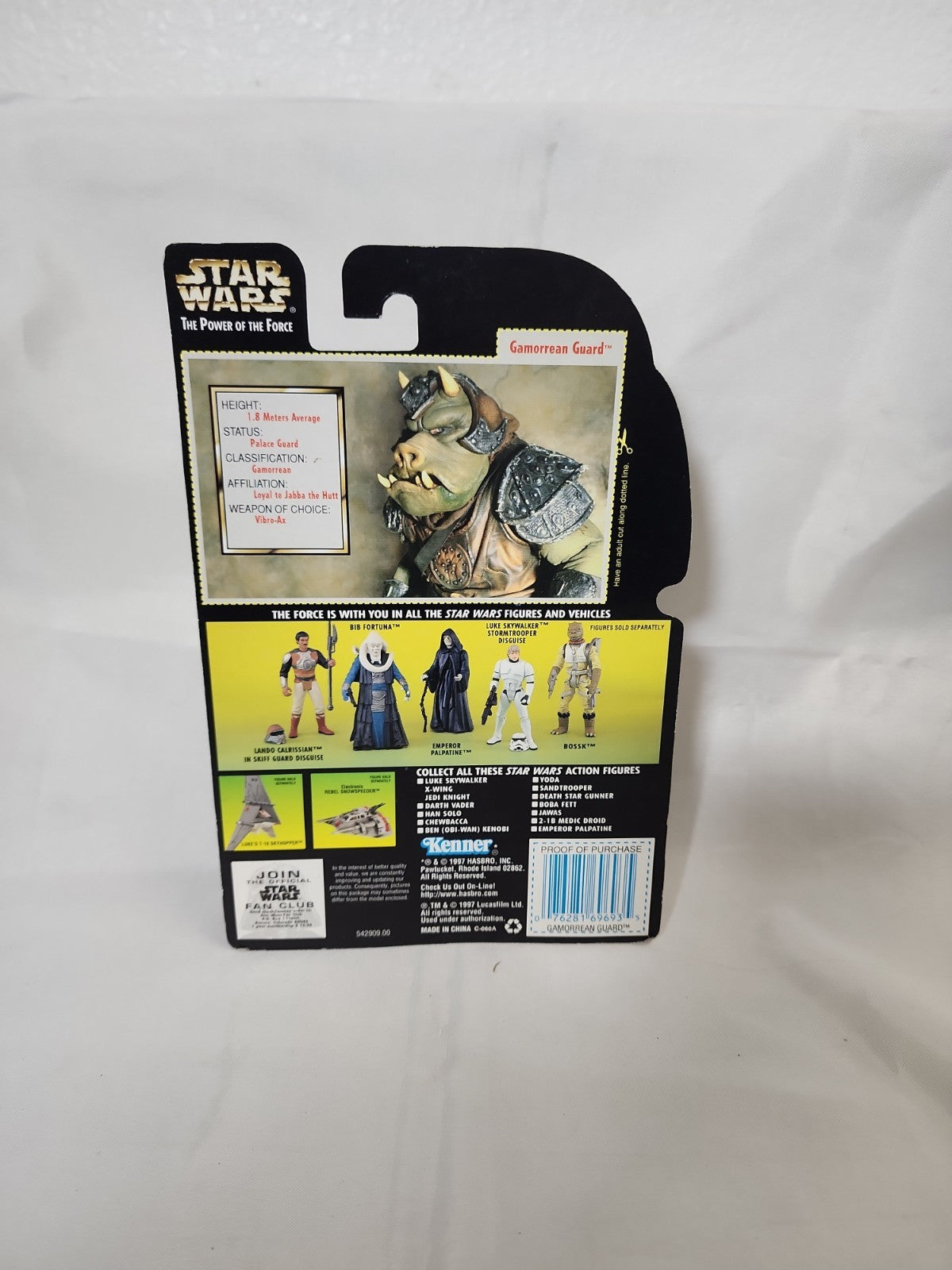 Star Wars Gamorrean Guard POTF Kenner 1997 Figure Power of the Force,JJ-B-034