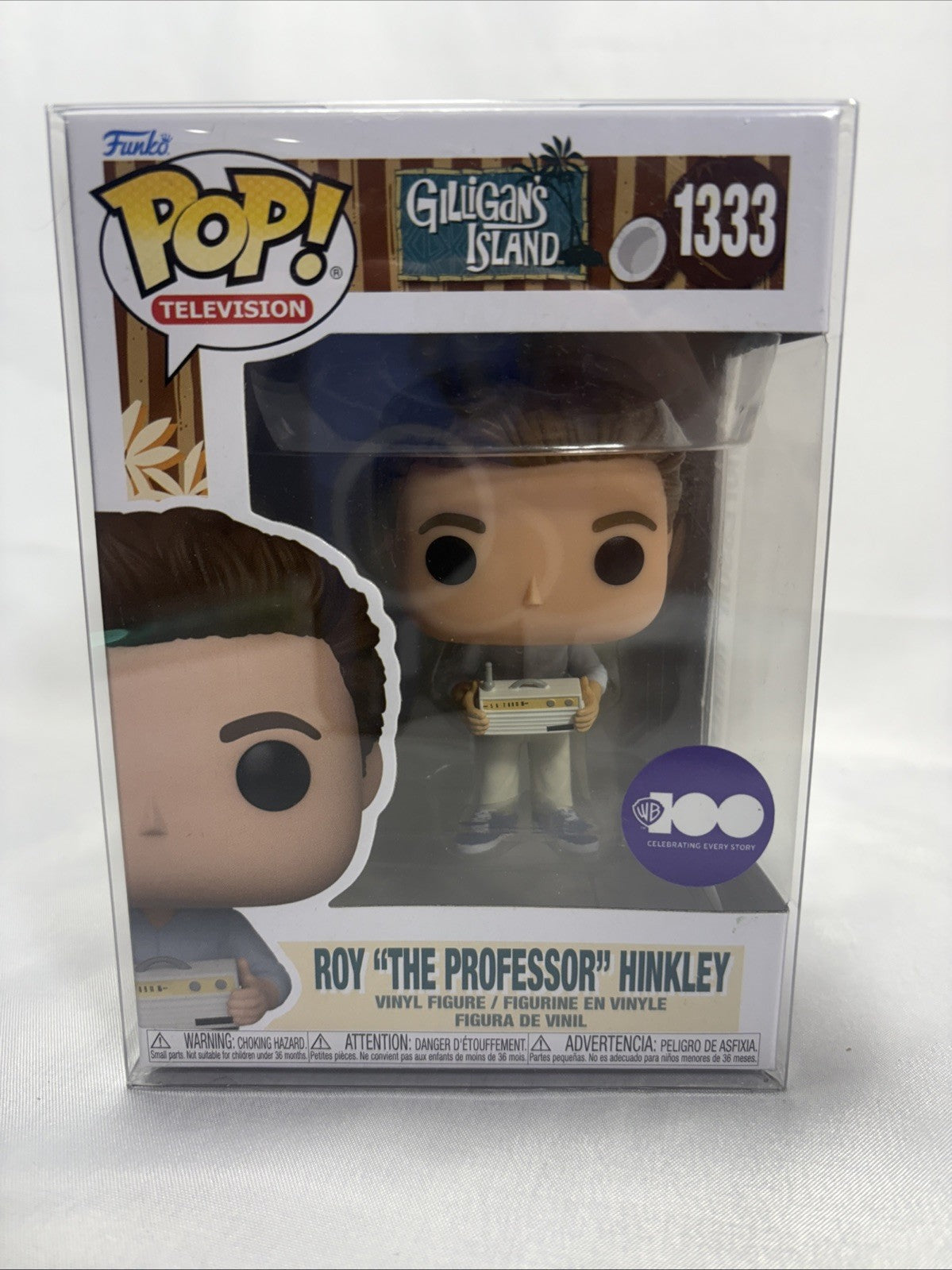 Funko Pop Television Gilligan's Island Roy 'The Professor' Hinkley JJ0230JW0