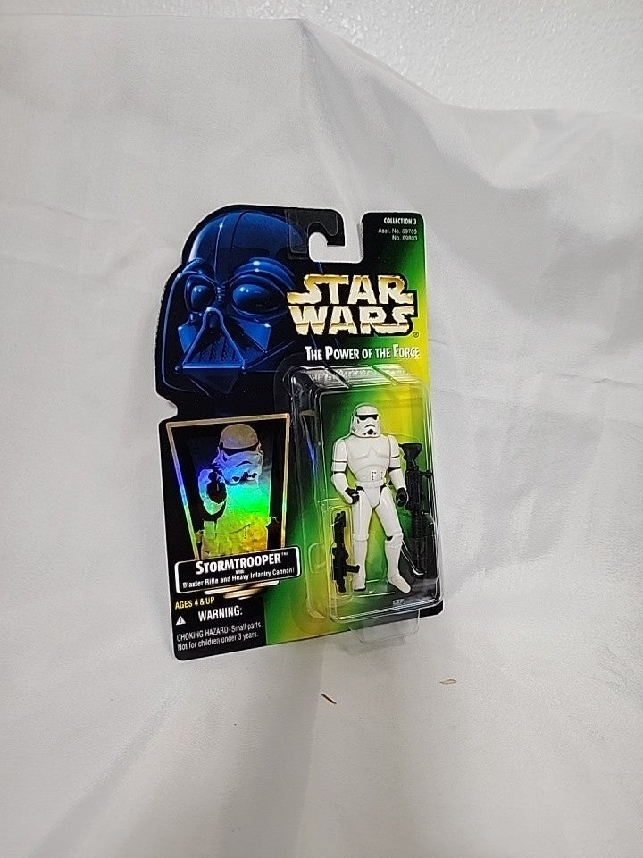 Kenner Star Wars Power of The Force Green Card Stormtrooper Figure,JJ-A-040