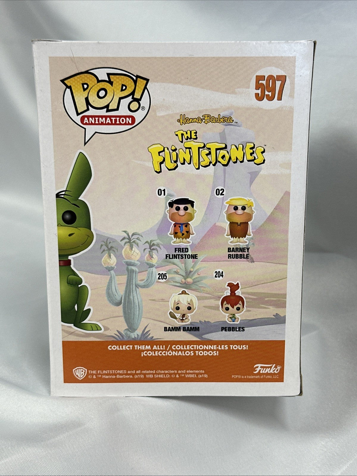 The Flintstones - Hoppy the Hopparoo (Shared Sticker) Funko Pop! Vinyl JJ0220WH2