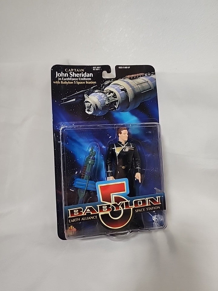 Babylon 5 Captain John Sheridan Action Figure 1997 Exclusive Premiere, A-030
