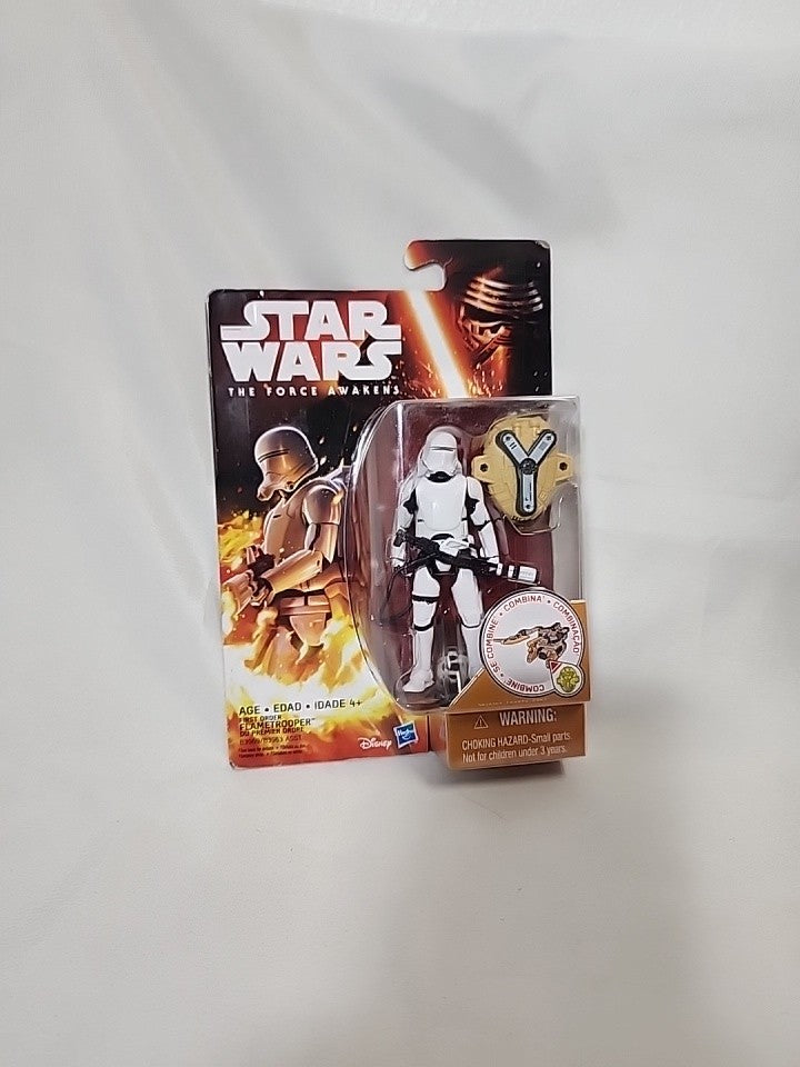Hasbro Star Wars The Force Awakens FIRST ORDER FLAMETROOPER 3.75" figure,JJ-B-030