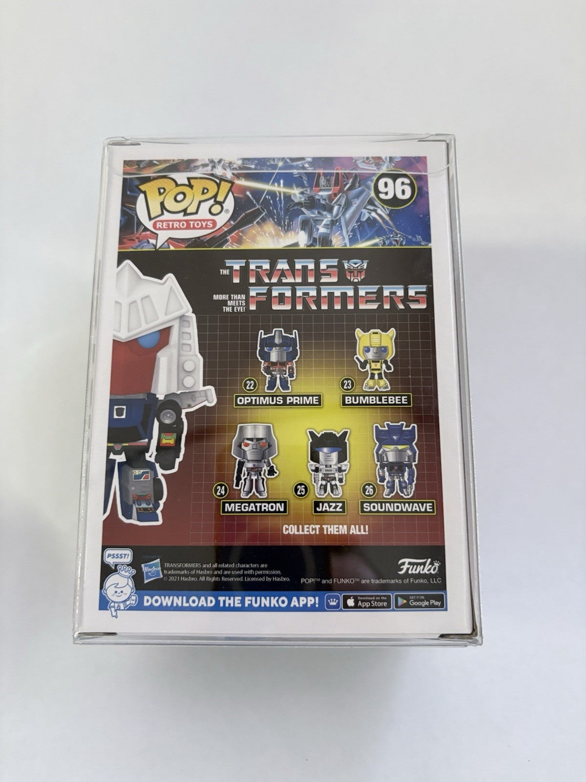 Transformers Funko Pop! #96 - Tracks JJ0230JW3