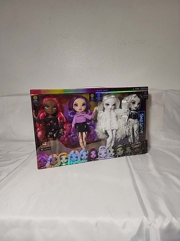 Rainbow High & Shadow High Collectors Fashion Dolls Exclusive 4 Doll Set,JJ-B-280