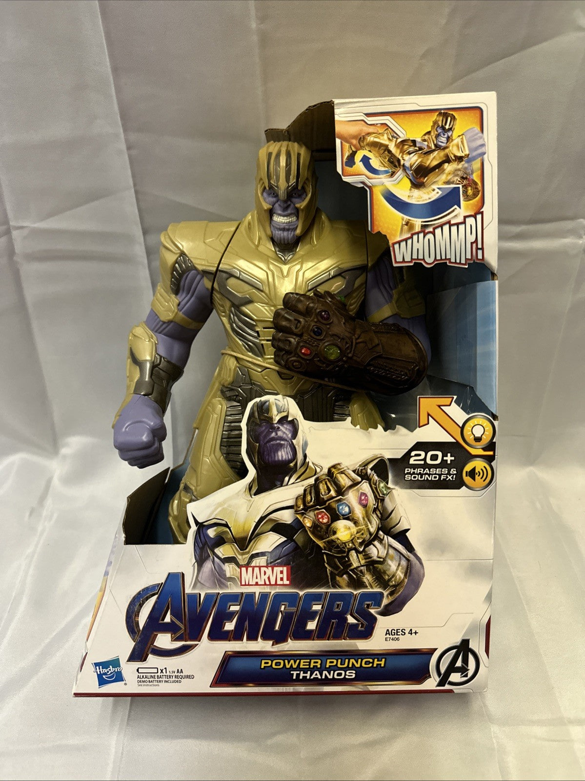 thanos marvels power punch avengers 20 phrases and sound fx PW0130WH0