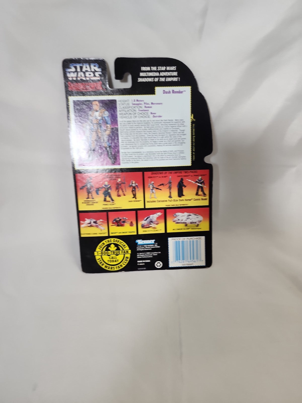 Hasbro Star Wars Shadows of the Empire Dash Rendar Action Figure New,JJ-B-035