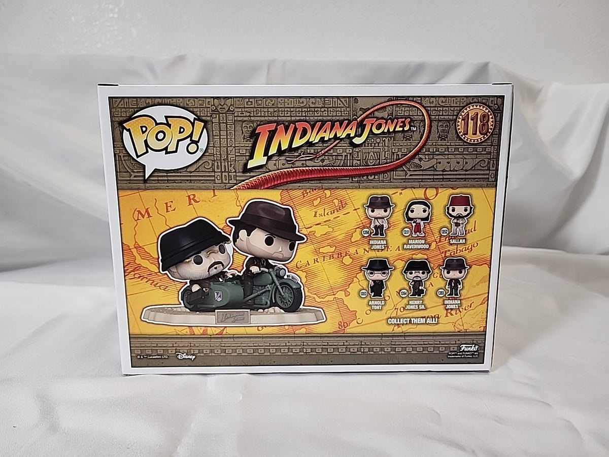 Funko Pop Indiana Jones & Henry Jones Sr. #118 Bobble Head Amazon JJ-B052