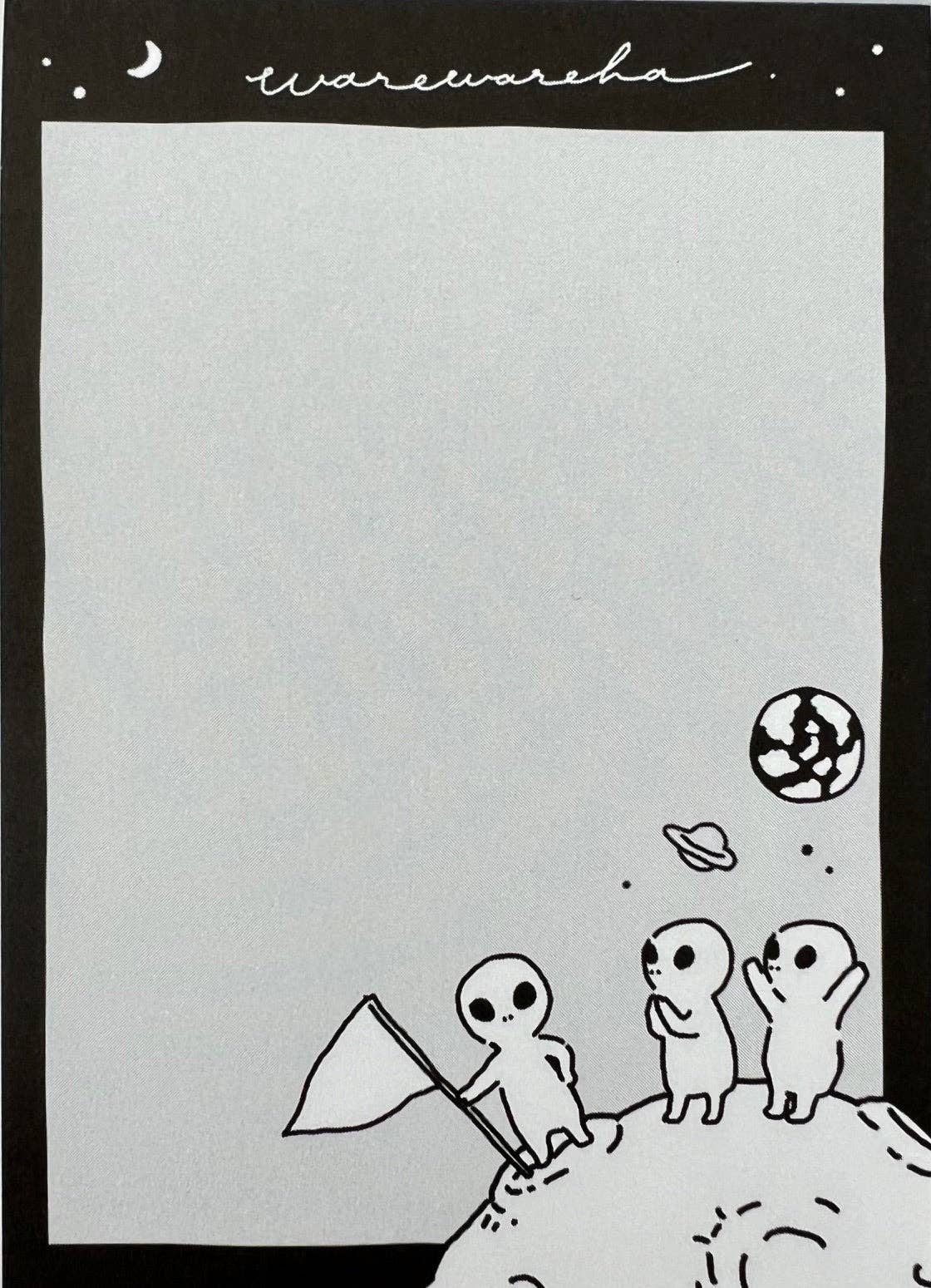 113692 CRUX Alien Landing Mini Notepad-10