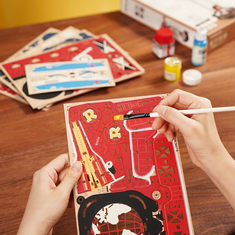 ROKR Sky Captain DIY Pendulum Toy 3D Puzzle