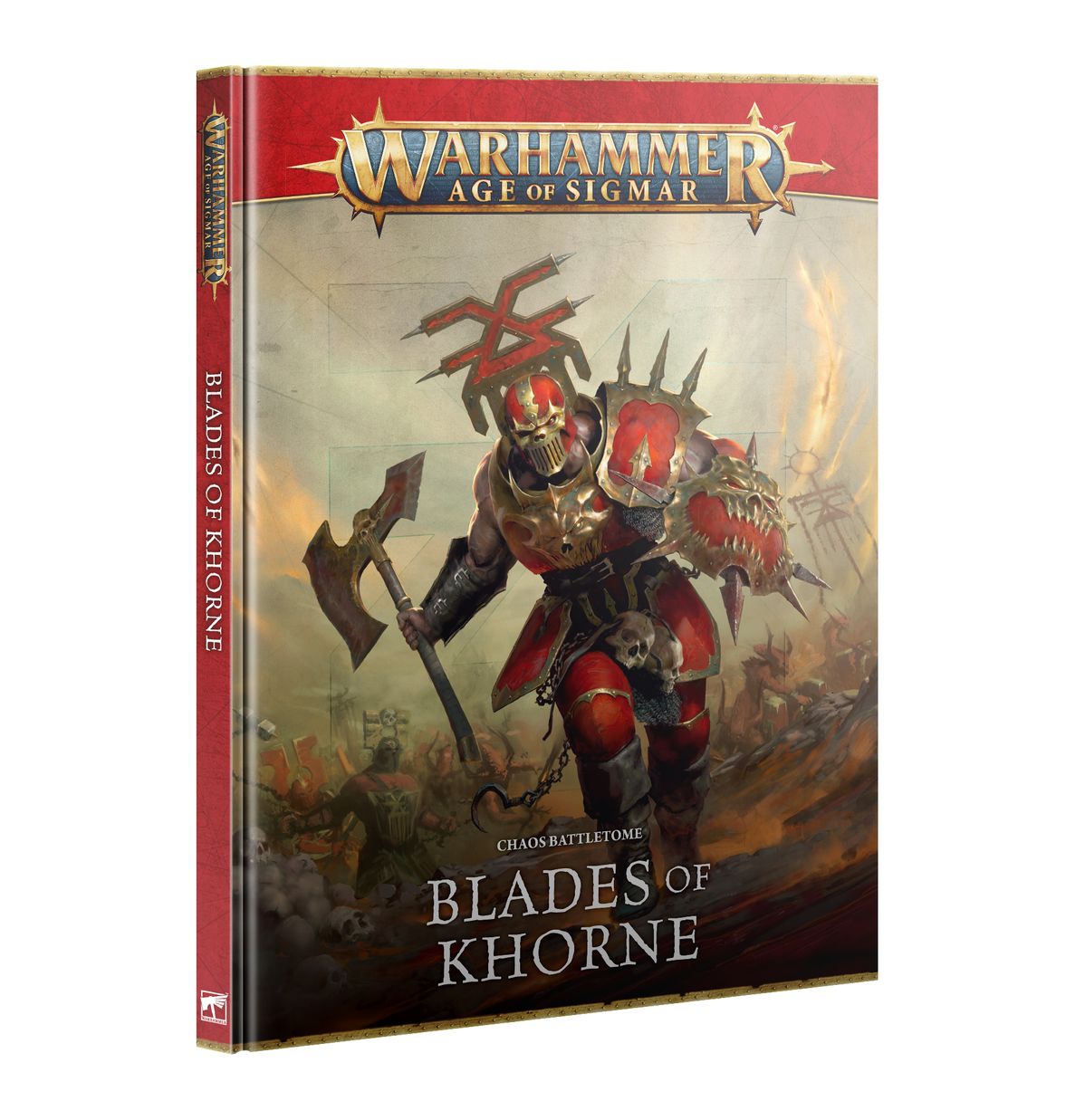 Tomo de batalla de Khorne de Warhammer Age of Sigmar: Blades of Khorne (ENG)