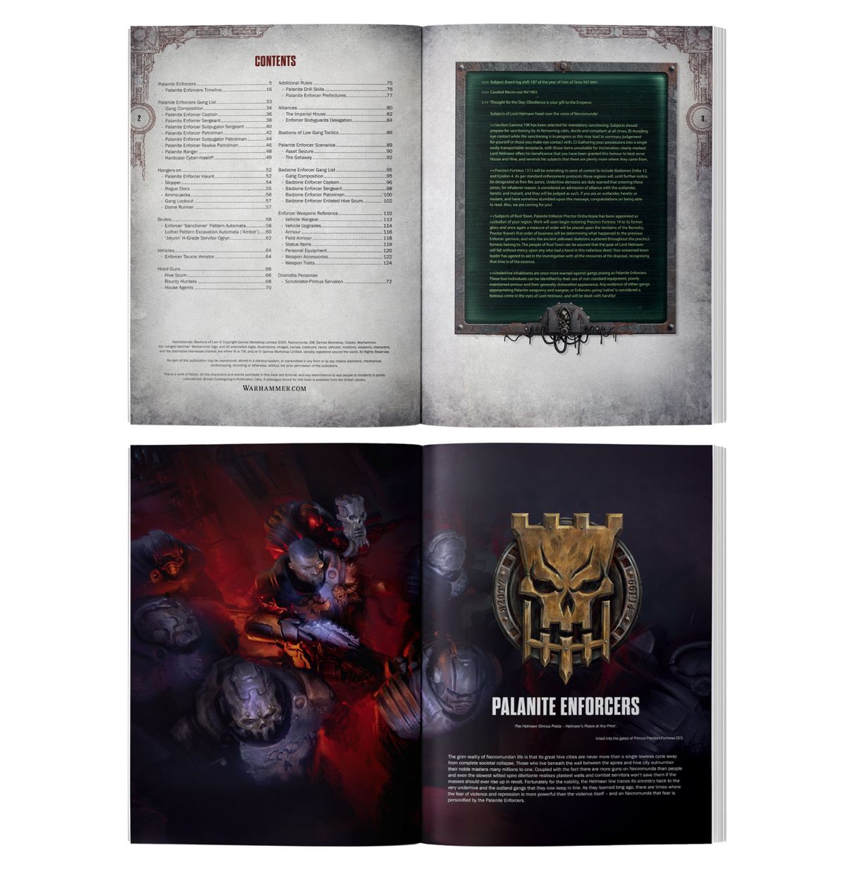Warhammer Necromunda Bastions of Law Book (ENG)