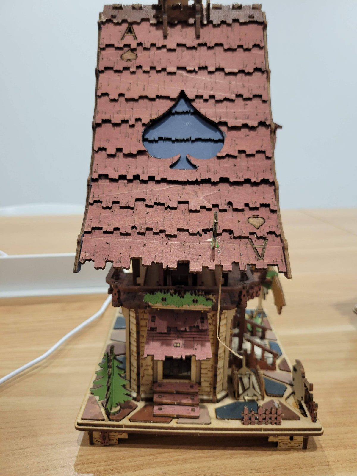 Rokr | Time Art: Cuckoo Clock - Stained Wood - [LC901C]