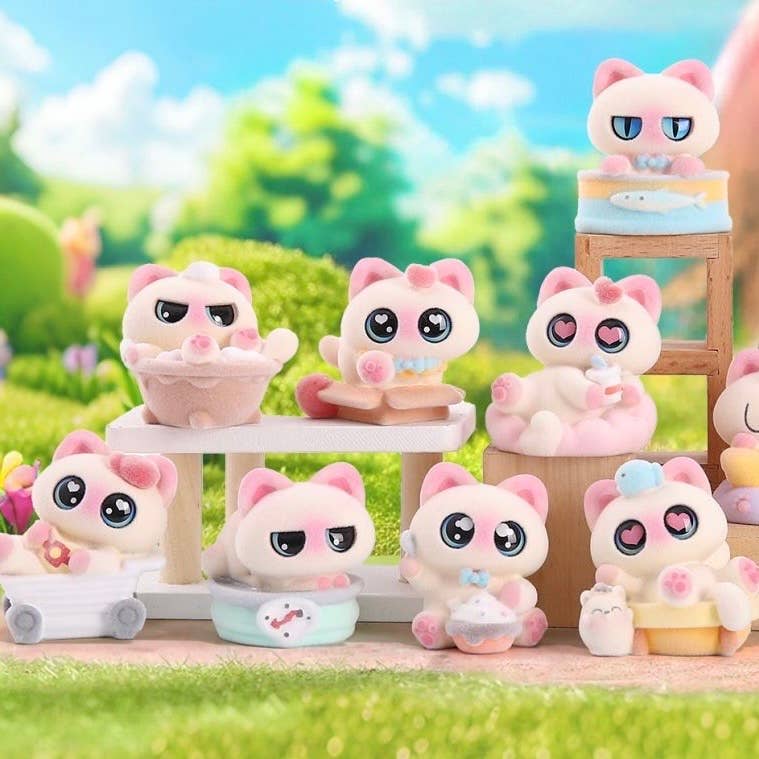 Siamese Big Eye Cat Blind Box-12