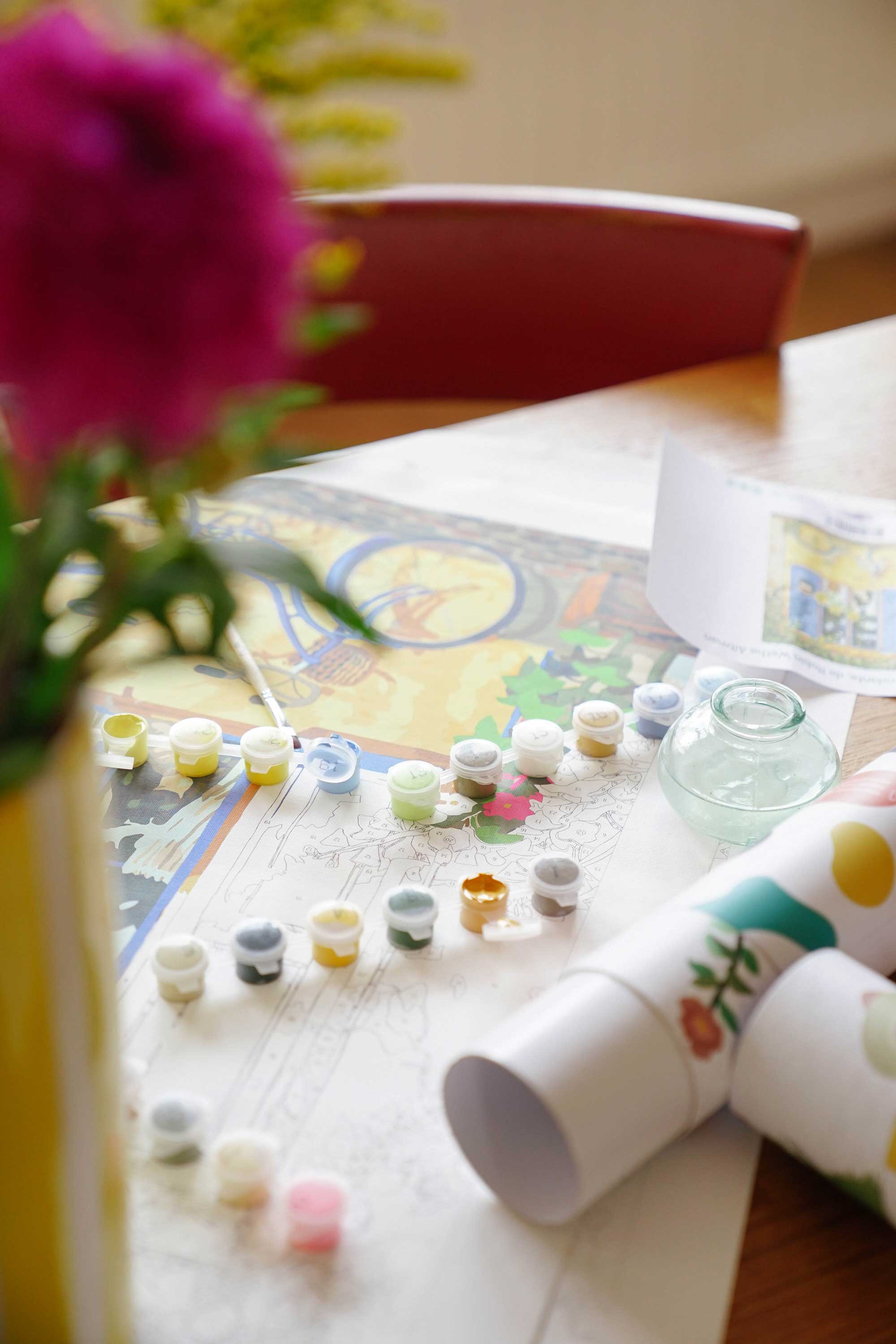 Vintage Wall Art Paint by Numbers Kit - A Woman of Independent Means - Spring 2025