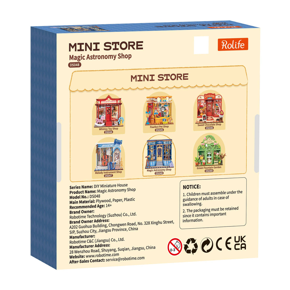 Rolife | Mini Store: Magic Astronomy Shop - [DS048]