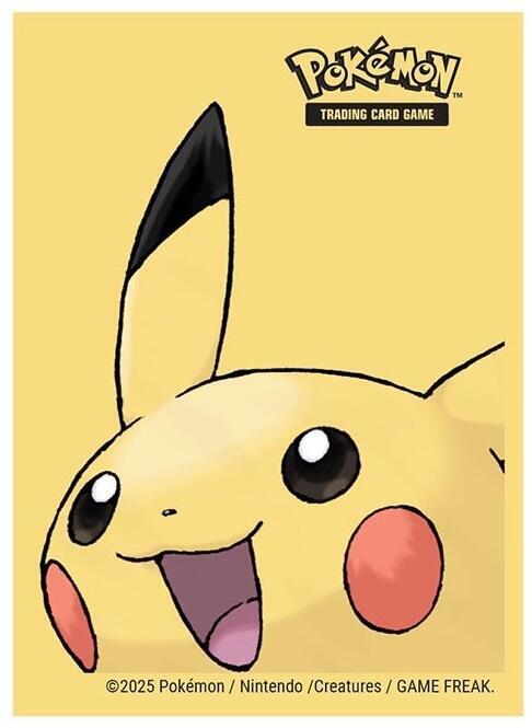 Ultra Pro Card Sleeves Pokemon - 65-Pack Deck Protector (Pikachu) -