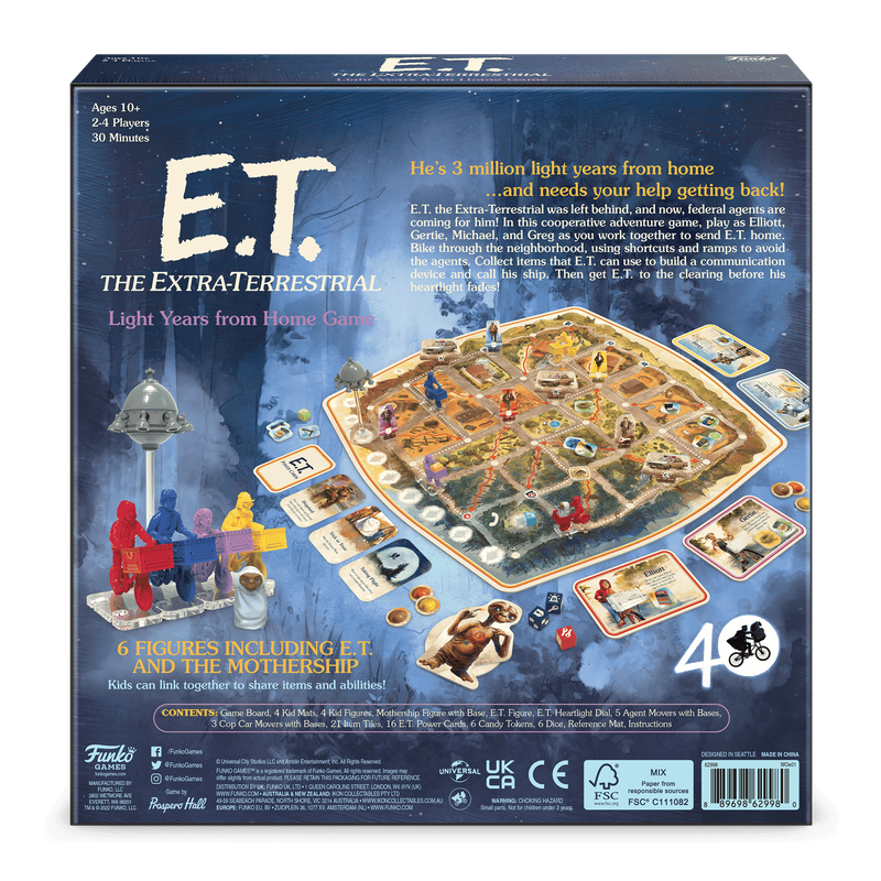 E.T. The Extra-Terrestrial Light Years From Home Game