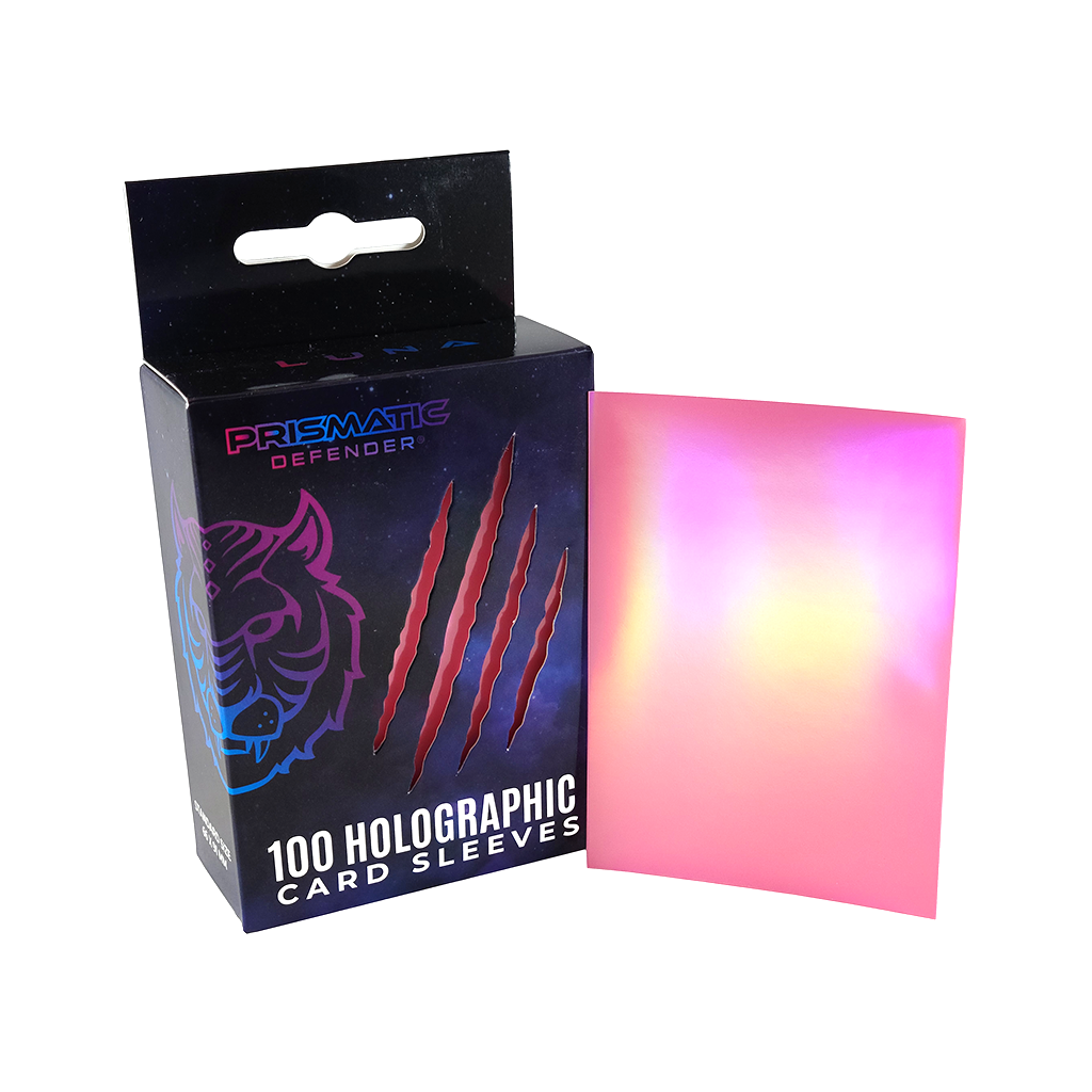 Prismatic Defender: Holographic Card Sleeves - Standard Size - 3 Foil Designs