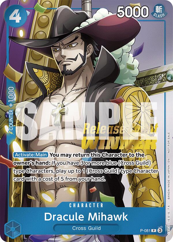 Dracule Mihawk (OP11 Release Event Winner)