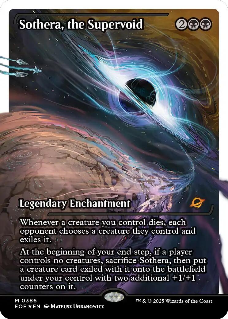 Sothera, the Supervoid (Showcase) (Fracture Foil)