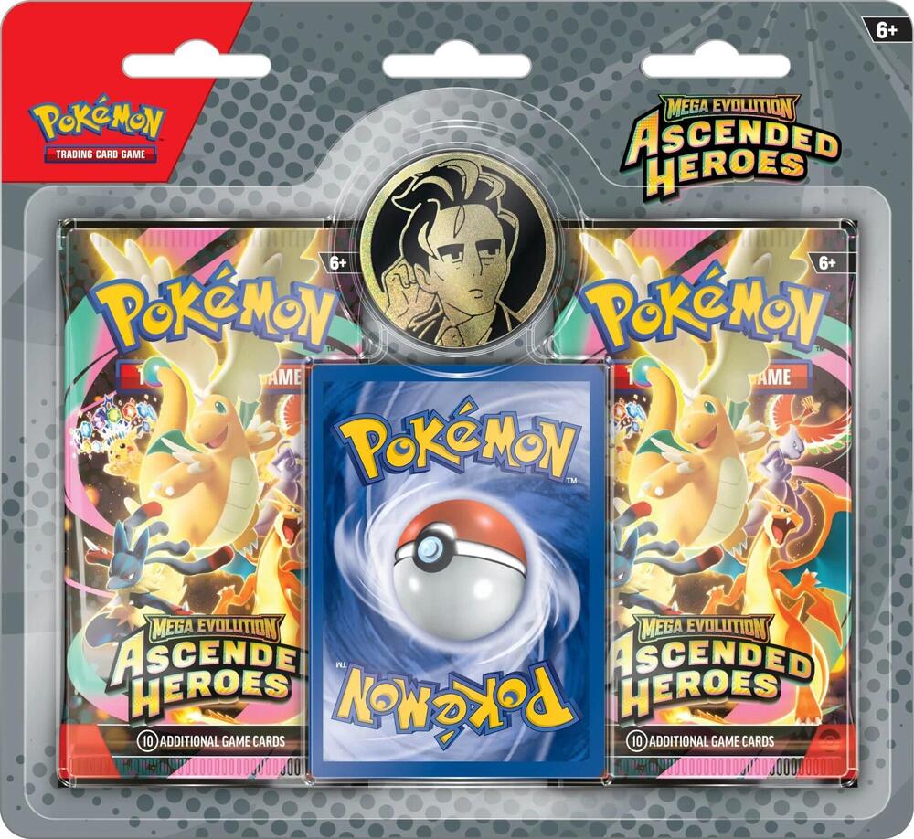 Pokémon Mega Evolution Ascended Heroes - 2 Pack Blister