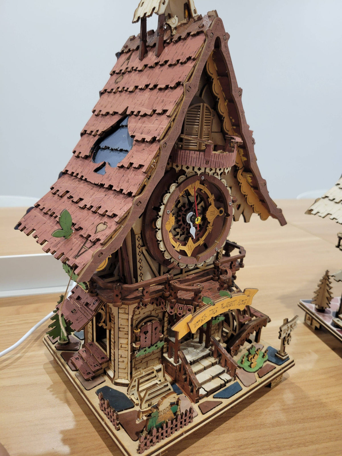 Rokr | Time Art: Cuckoo Clock - Stained Wood - [LC901C]