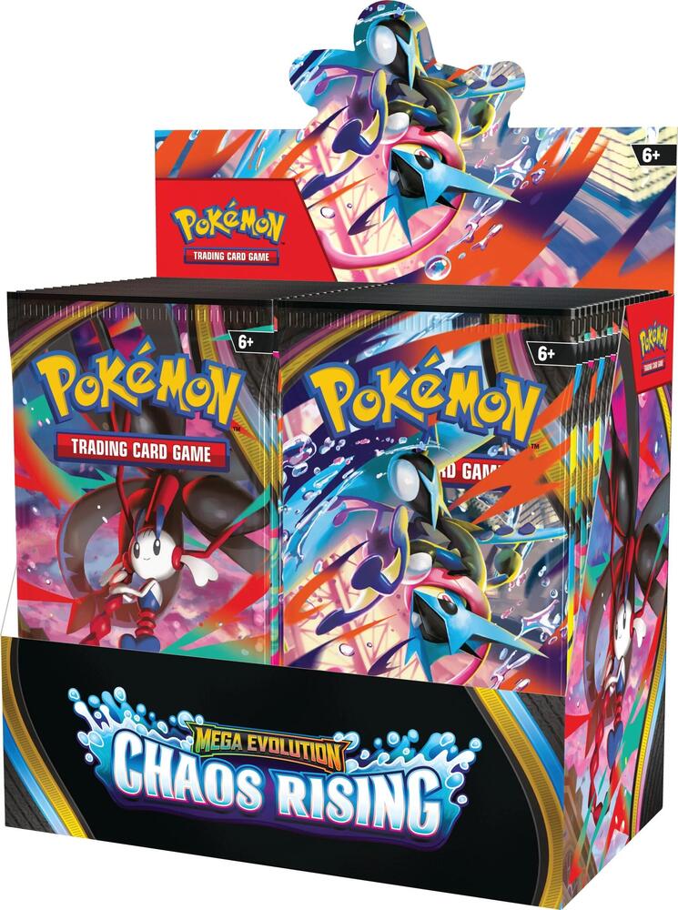 Pokemon: Mega Evolution Chaos Rising Booster Box