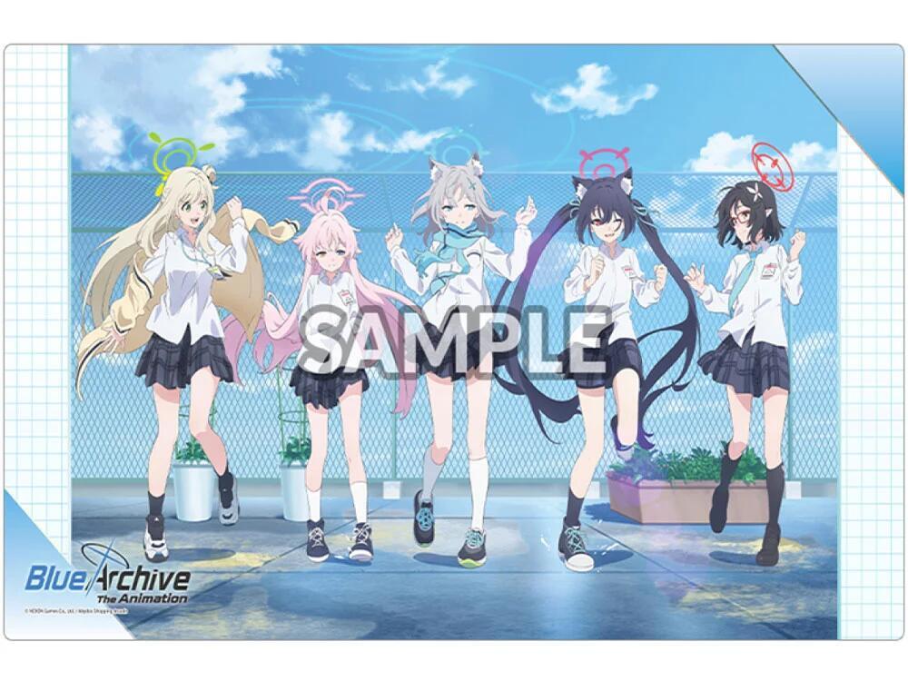 Bushi Playmats: Blue Archive The Animation - Abydos' Foreclosure Task Force