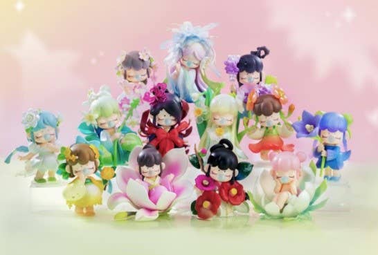 ZQXX Nanci Series 17 Flower Stories