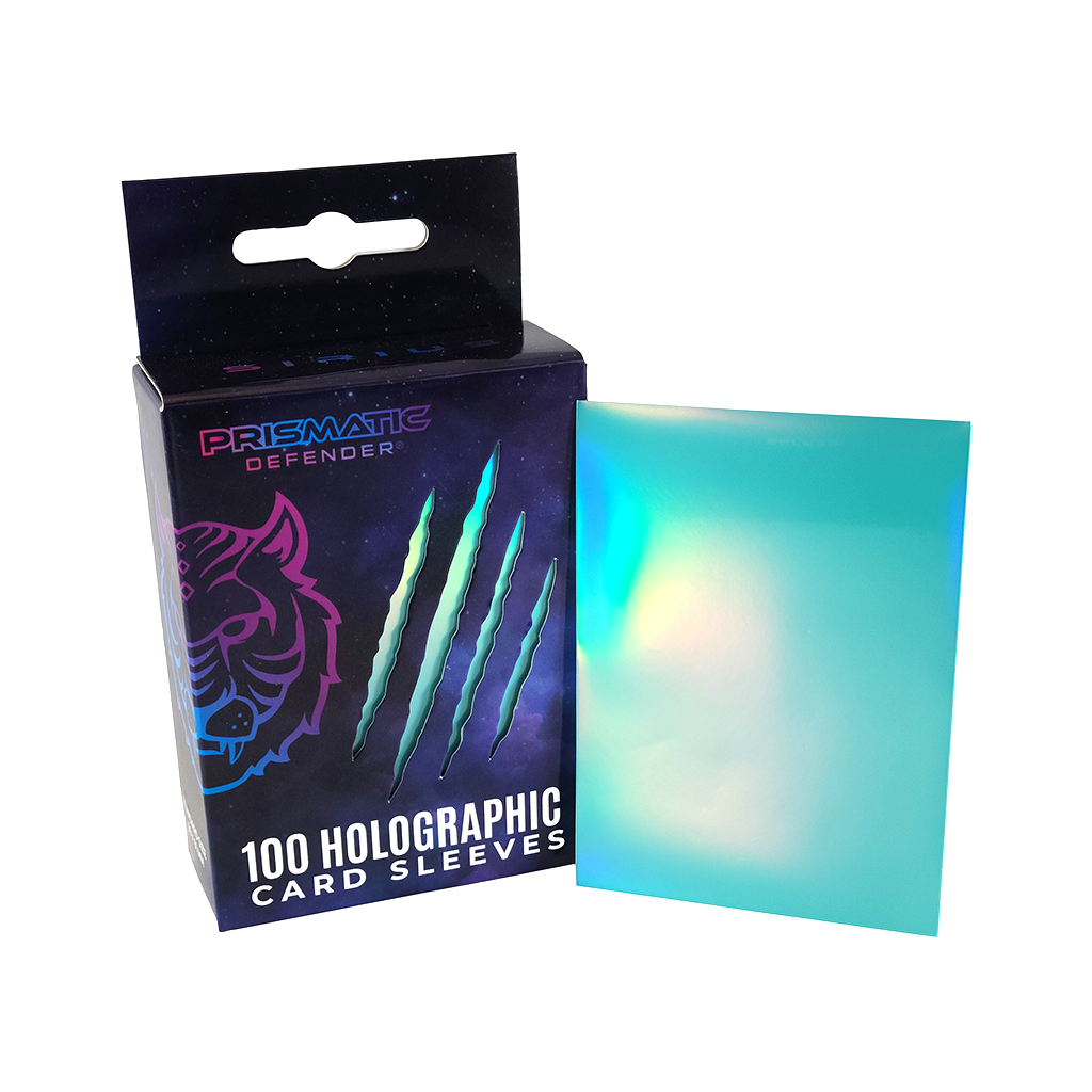 Prismatic Defender: Holographic Card Sleeves - Standard Size - 3 Foil Designs