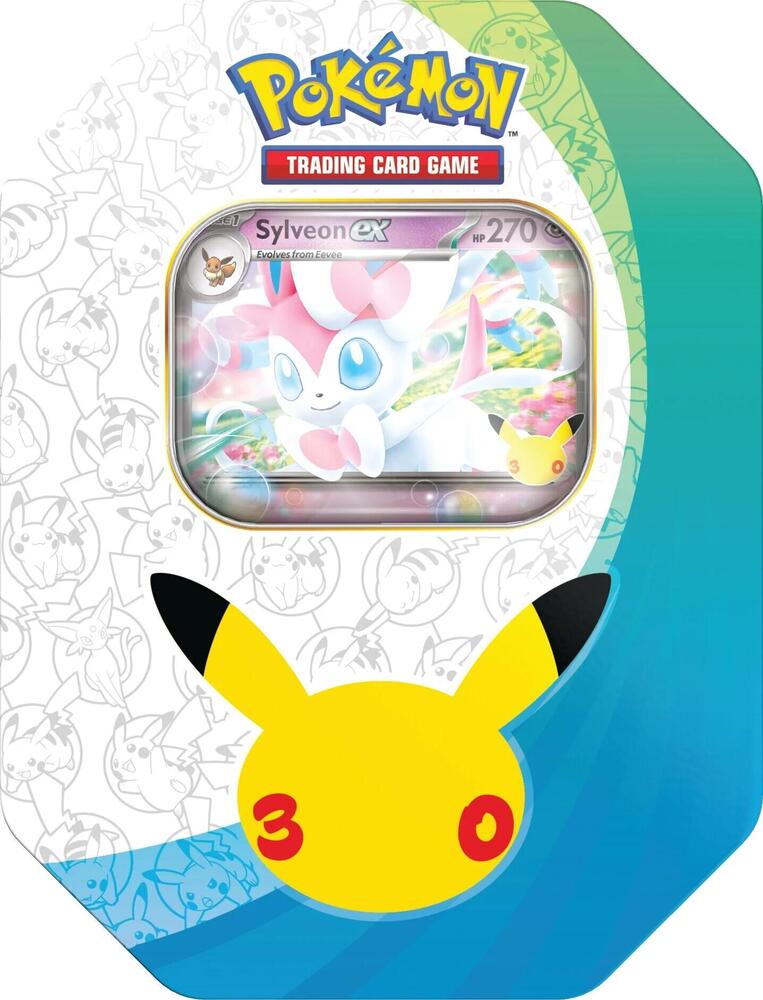 Pokemon TCG: 30TH Celebration Ex Tin