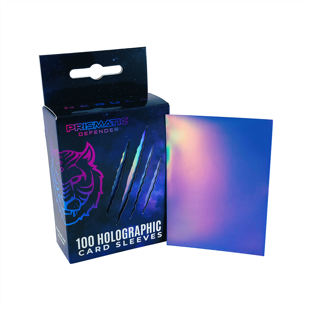 Prismatic Defender: Holographic Card Sleeves - Standard Size - 3 Foil Designs