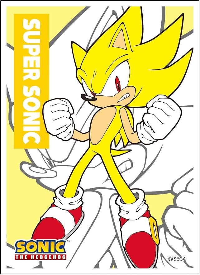 ENSKY CARD SLEEVES: SONIC THE HEDGEHOG: SUPER SONIC