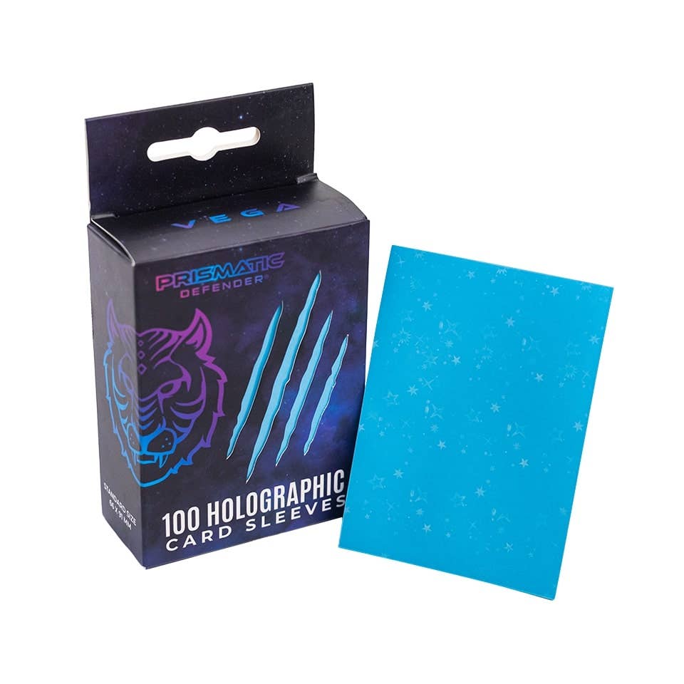 Prismatic Defender: Holographic Card Sleeves - Standard Size - 3 Foil Designs