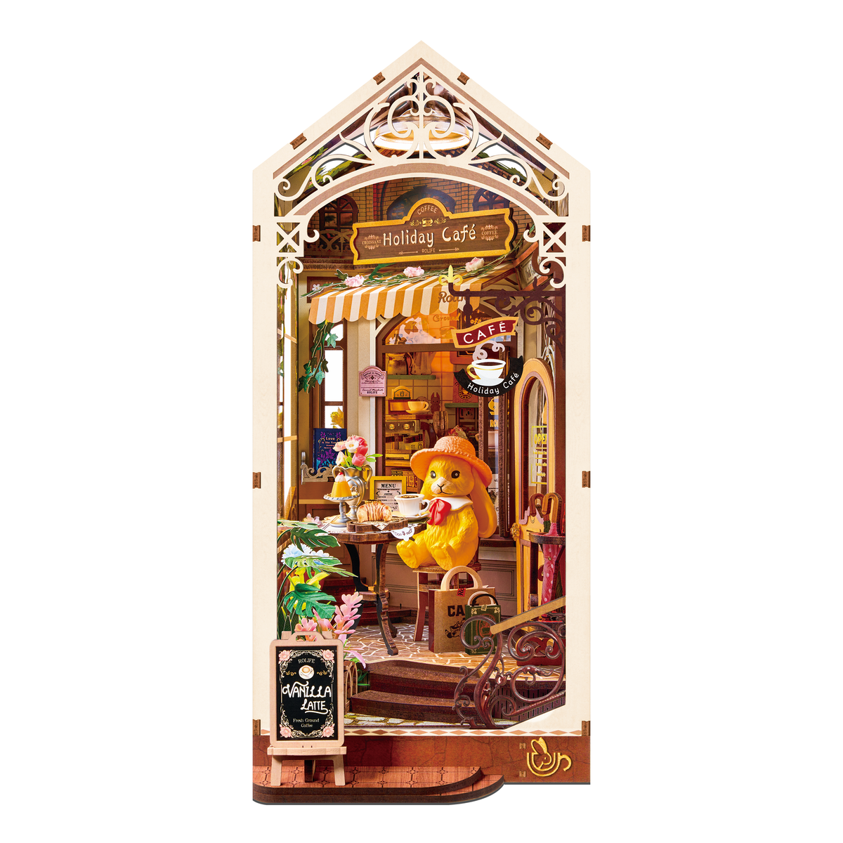 Rolife | BookNook & Wonderland: Holiday Cafe - [TGB15]